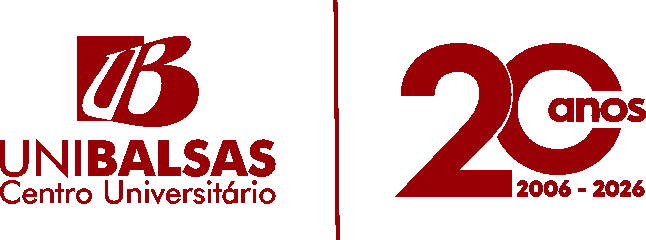 Logo Unibalsas 20 anos